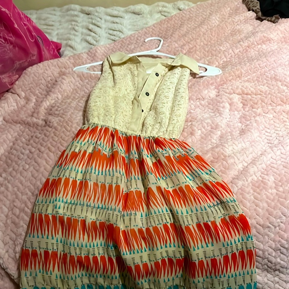 Trendy/sun dress/shirt sleeve